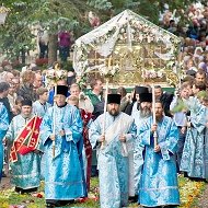 Псково-Печерского монастыря паломники