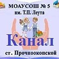 МОАУСОШ № 5 им.Т.П.Леута ст.Прочноокопской (Краснодарский край ОО)