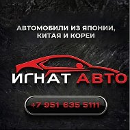 «IGNAT_AUTO» Автомобили из Китая, Японии и Кореи под заказ