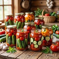 Салаты на зиму: заготовки